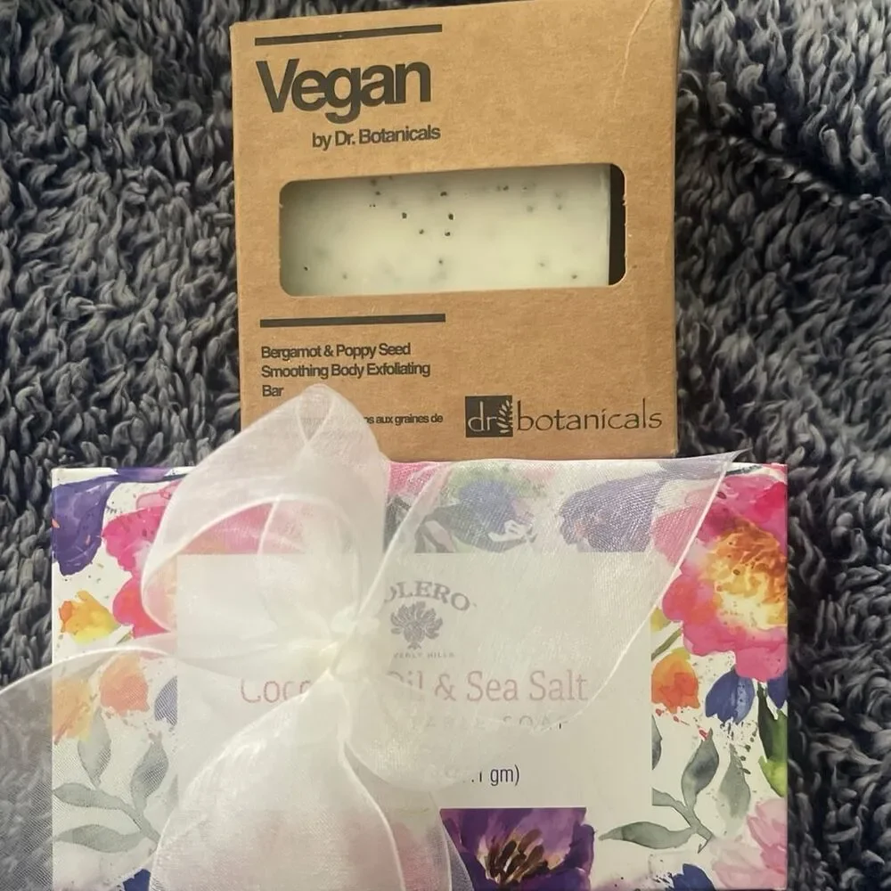Soap Bundle: Dr. Botanicals Bergamot & Poppy Seed; Bolero Coconut & Sea Salt